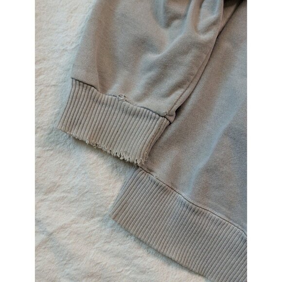 Champion Vintage 90s Faded Green Single V Crewneck Sweatshirt / Size L - Picture 12 of 15